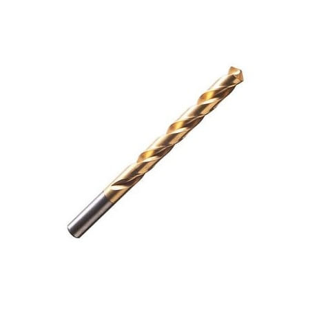 Champion Cutting Tool 1/8in - 700T Jobber Drills, HSS w/ Titanium Nitride Coating, Straight Shank, 135 deg Split, 12PK CHA 700T-1/8